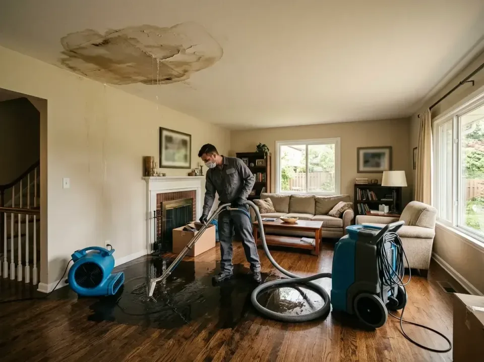attic-pipe-burst-ceiling-drip-008 — frequently asked questions, Water Damage Restoration & Carpet Care in Clearview, WA